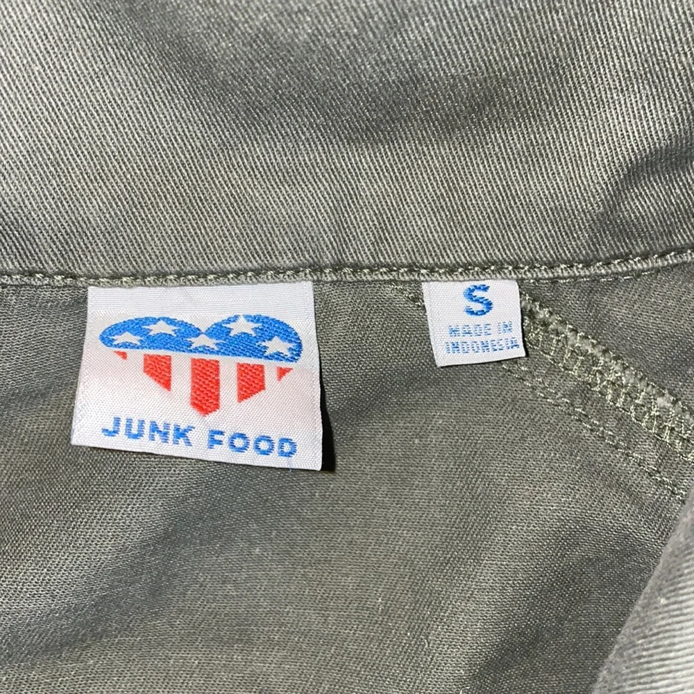 Junk food graphic military jacket - Picture 6 of 7